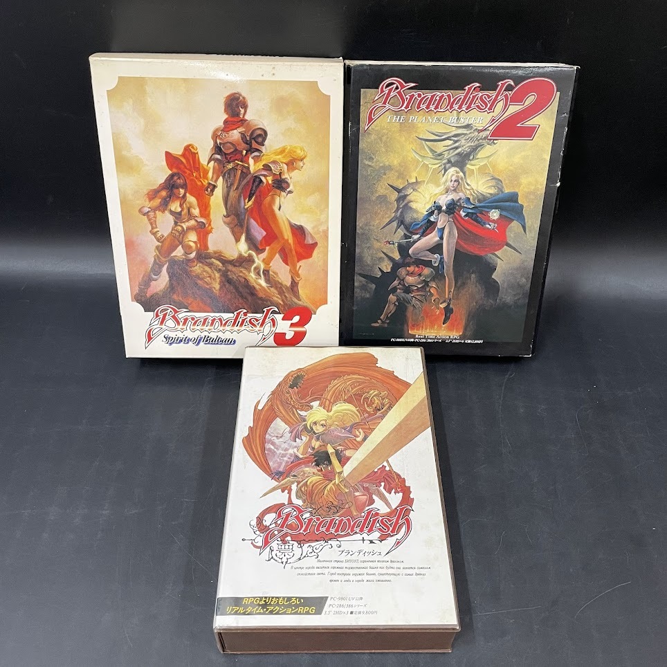 Yahoo!オークション -「ブランディッシュ3」(PC-98) (パッケージ版)の