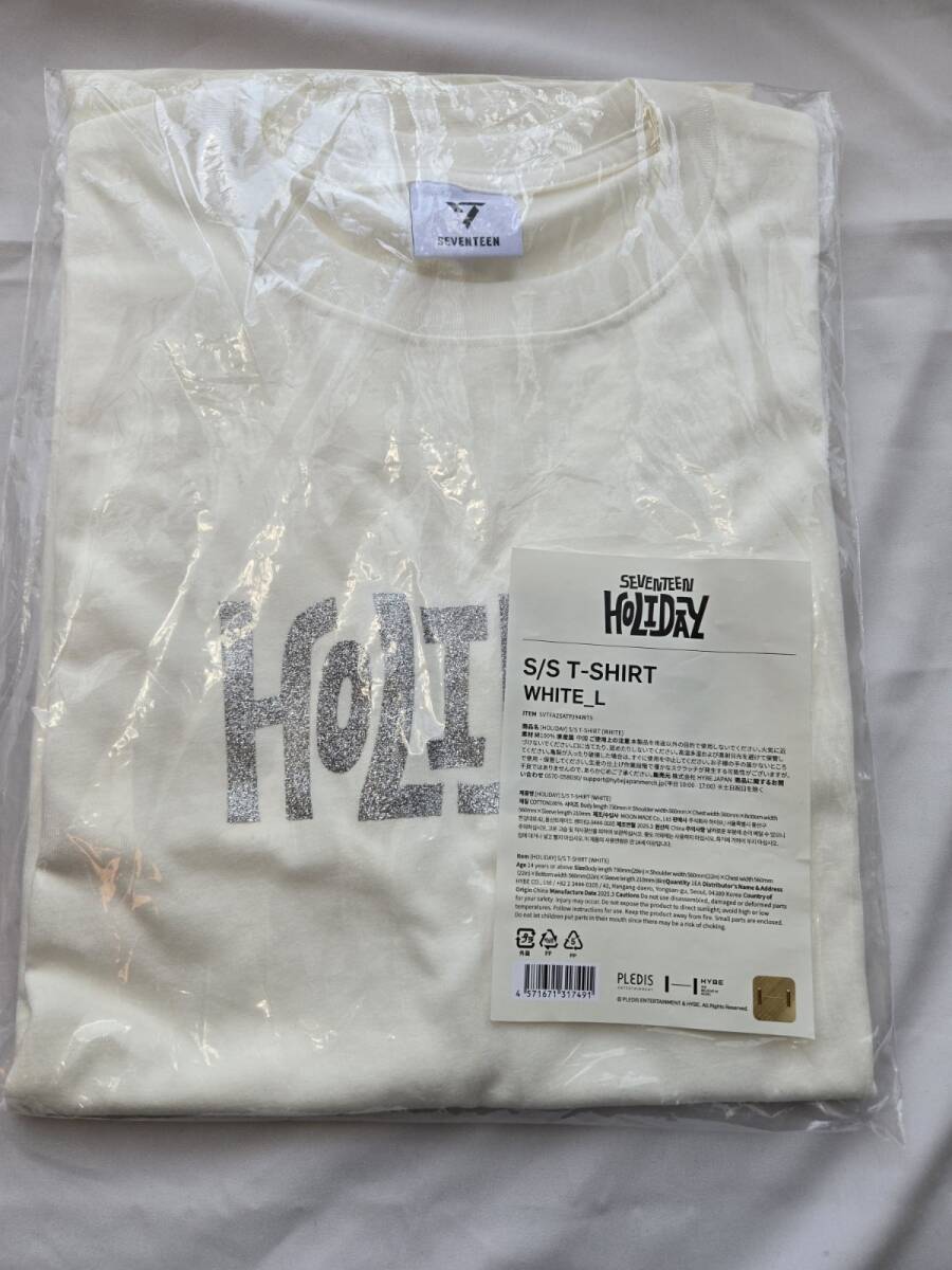 ILLIT Glitter Day in ソウル S/S T-SHIRT Tシャツ WHITE Lサイズ