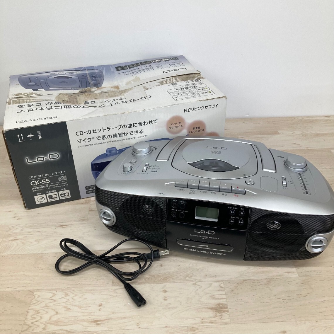 Yahoo!オークション -「hitachi lo-d」(ラジカセ) (カセットデッキ)の