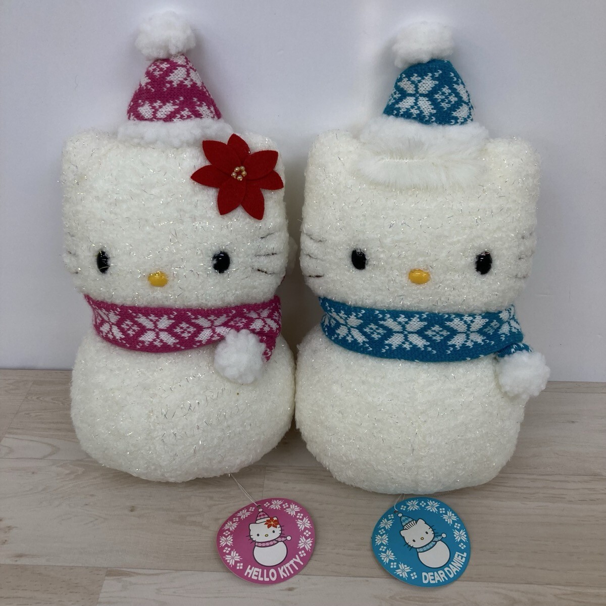 Yahoo!オークション -「キティ 雪だるま」(ぬいぐるみ) の落札相場