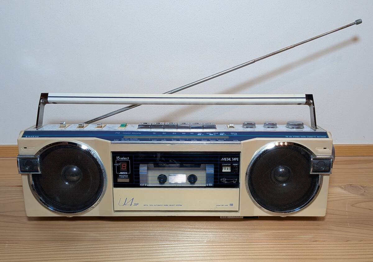 Yahoo!オークション -「sanyo u4 sf」(カセットデッキ) (オーディオ