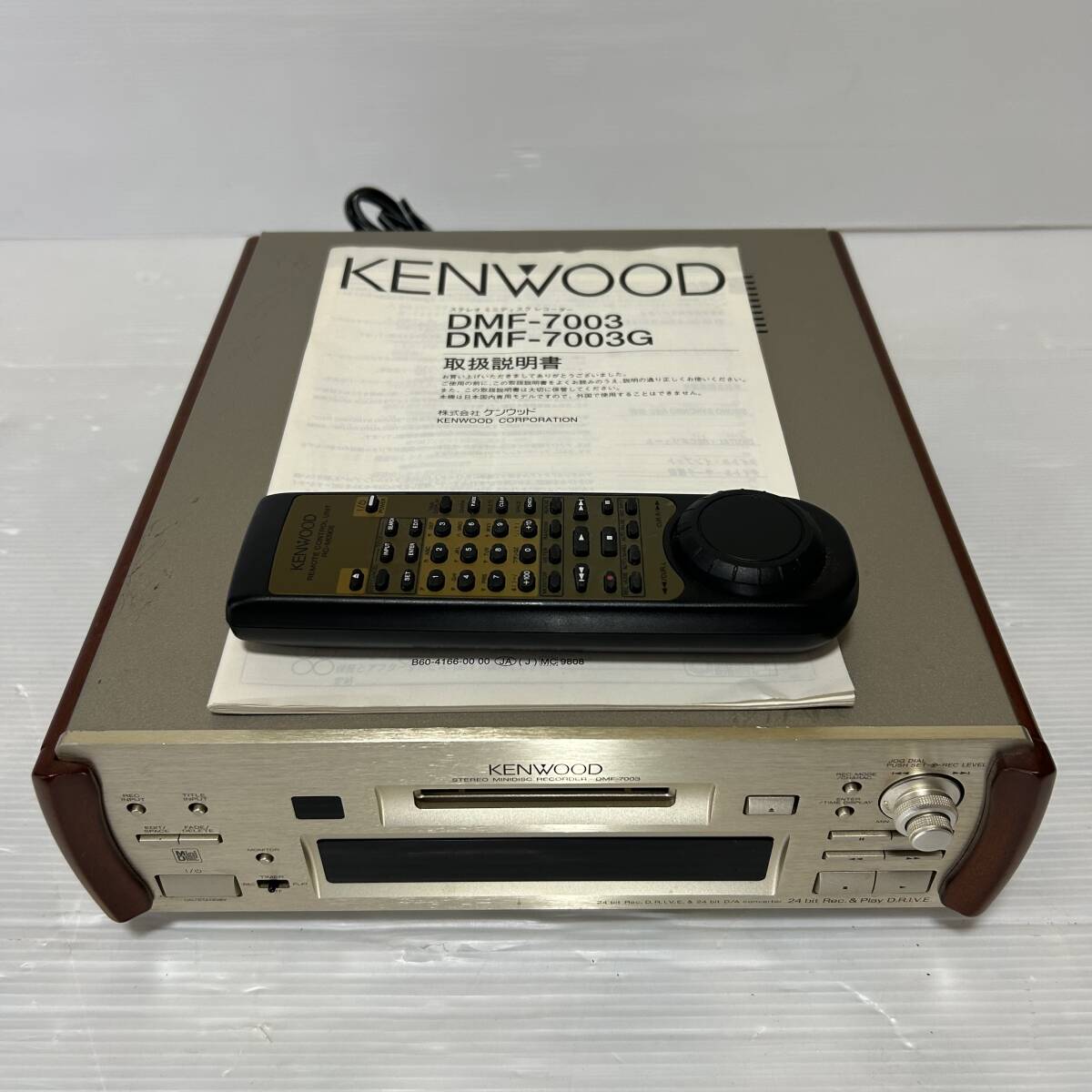 Yahoo!オークション -「kenwood dmf-7003」(MDデッキ) (オーディオ機器