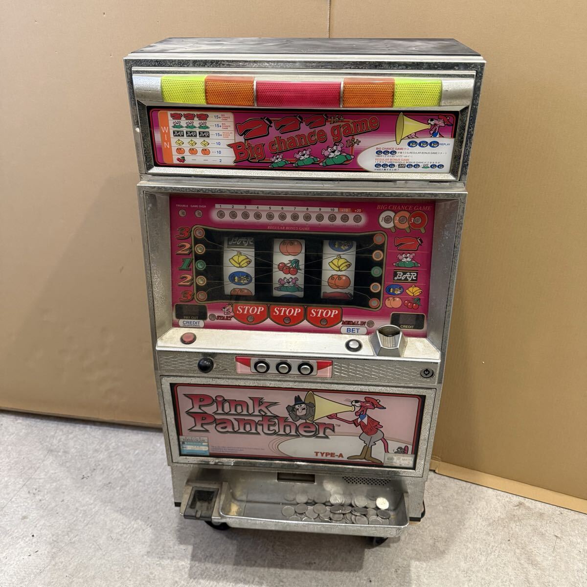 Yahoo!オークション -「ピンクパンサー」(パチンコ、パチスロ) の落札