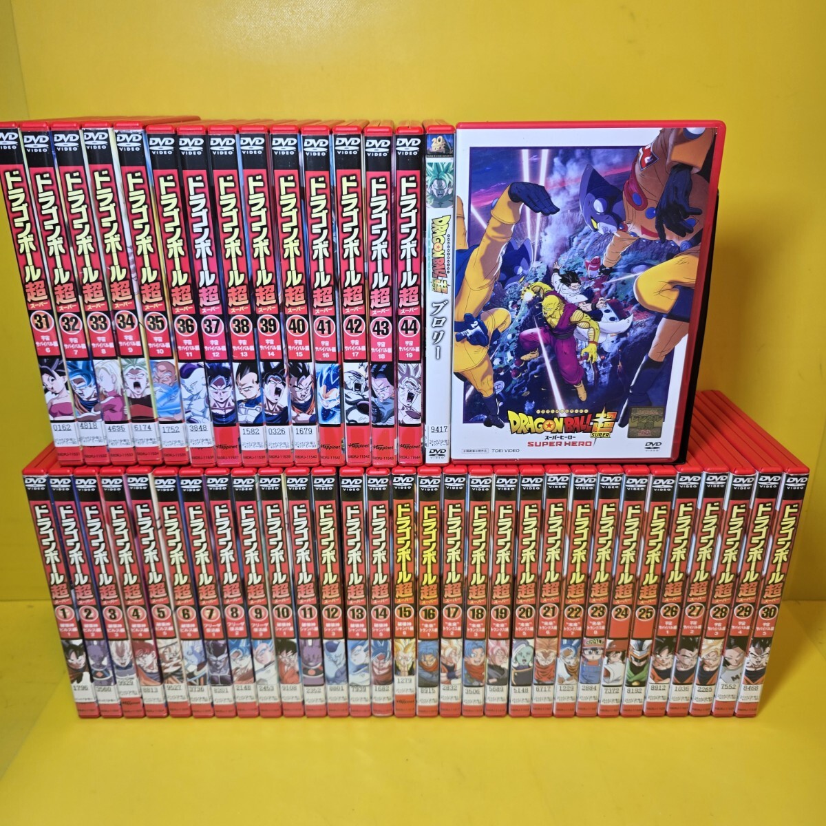 新品ケース交換済み ドラゴンボール THE MOVIES 劇場版 DVD全17巻