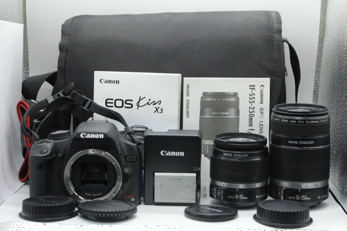 価格.com - CANON EOS Kiss X3 ダブルズームキット 価格比較