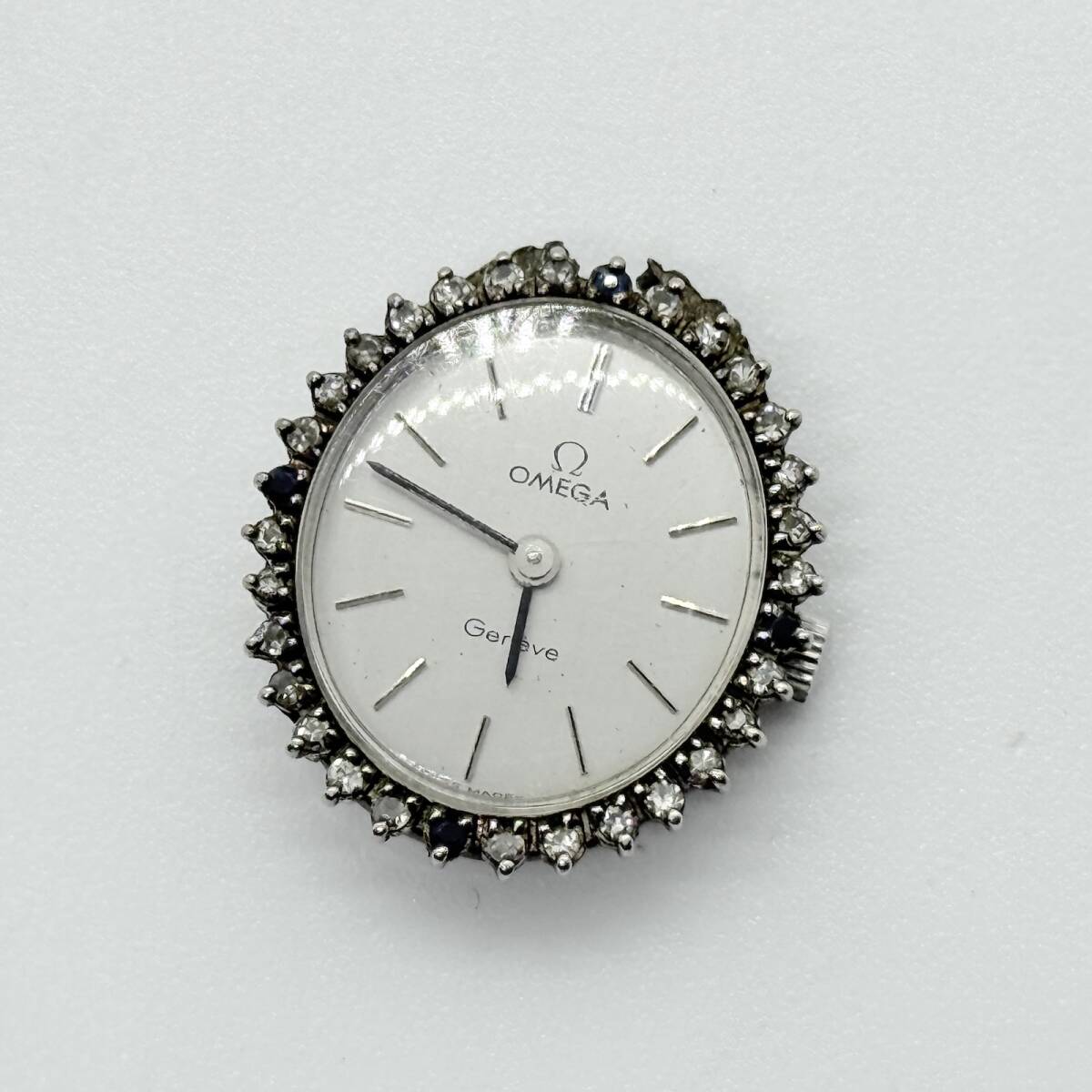 Yahoo!オークション -「オメガ ジュネーブ ダイヤベゼル 手巻き」の
