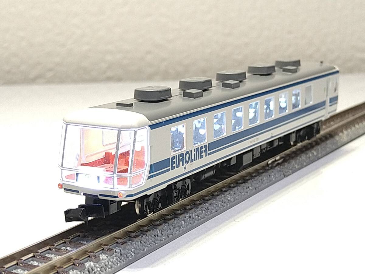 Yahoo!オークション -「nゲージ ユーロライナー」(客車) (JR、国鉄車輌
