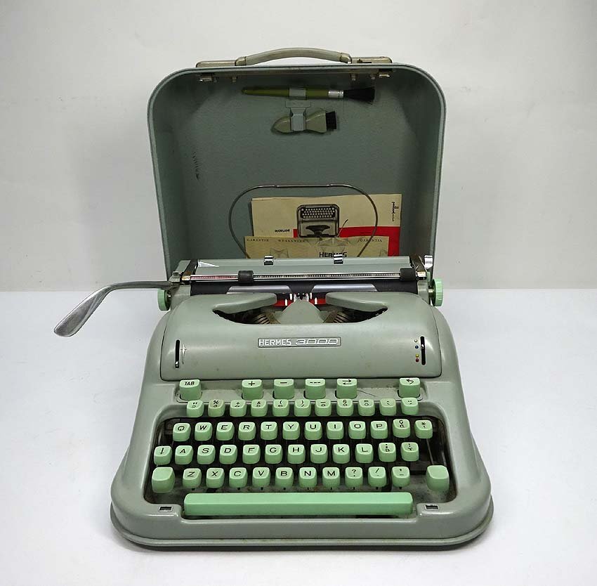 Yahoo!オークション -「タイプライター hermes」の落札相場・落札価格