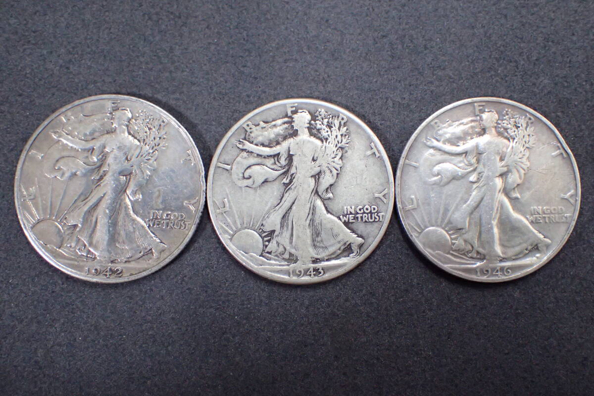 Yahoo!オークション -「ウォーキングリバティハーフダラー」の落札相場