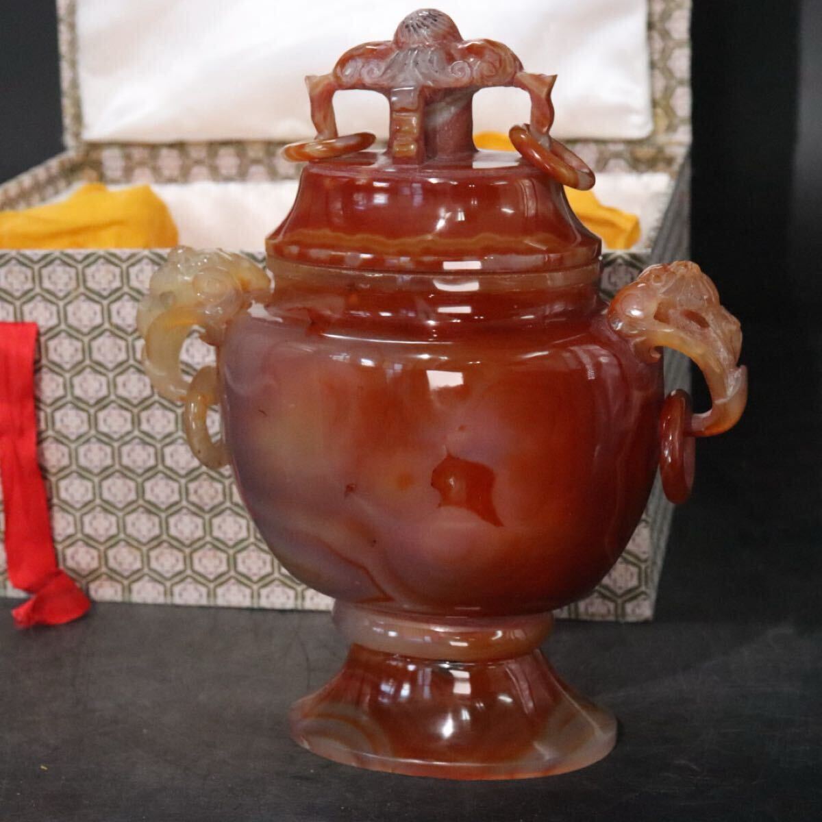 Yahoo!オークション -「瑪瑙 香炉」(美術品) の落札相場・落札価格