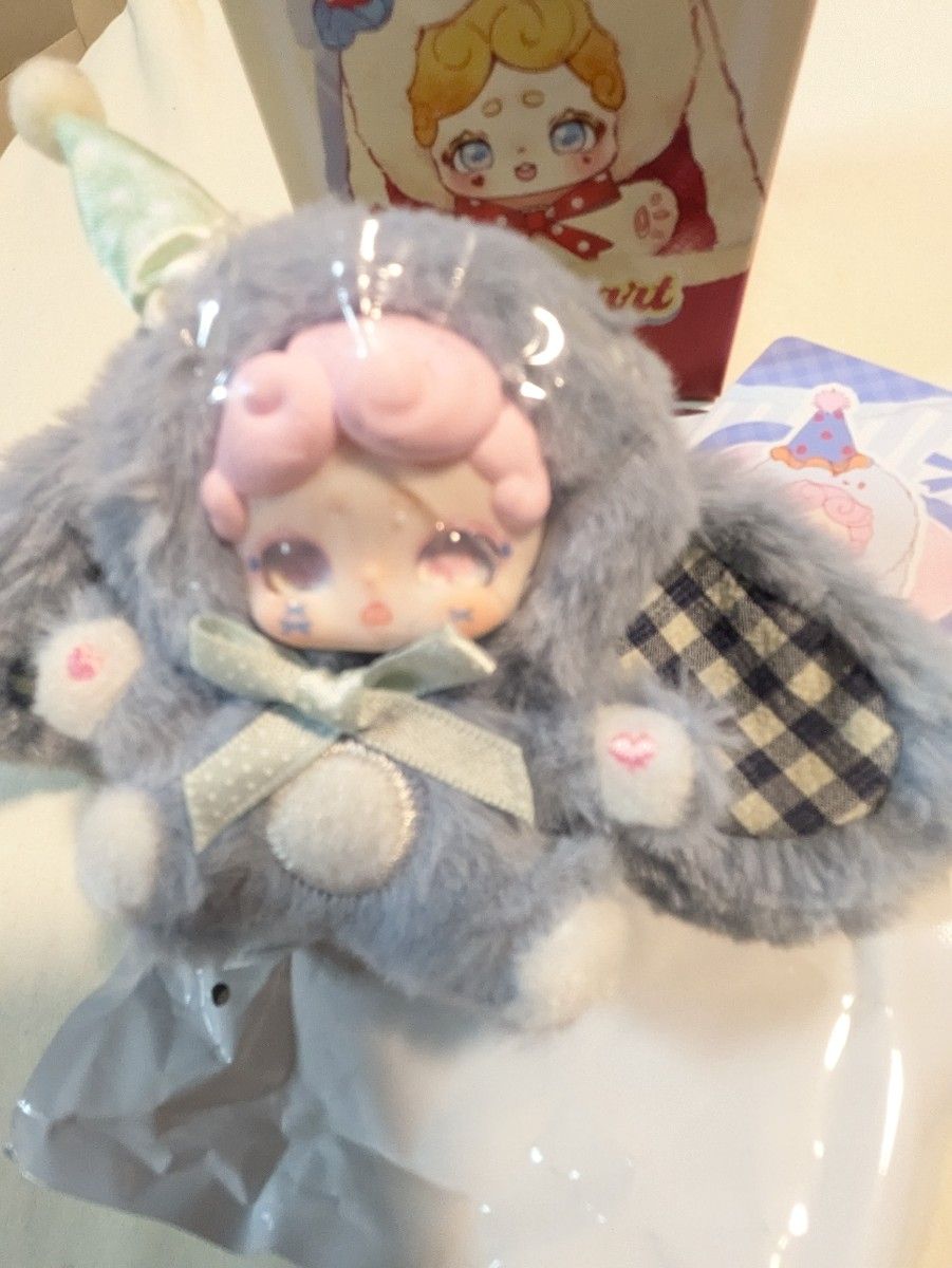 新作 luckydeernai おやすみうさぎシリーズ ぬいぐるみ 600％ ③