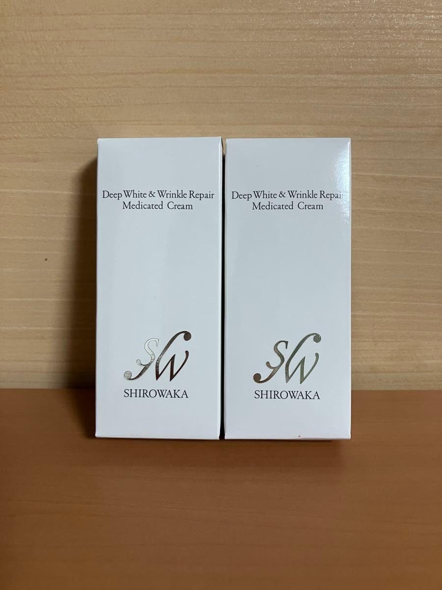新品未開封】SHIROWAKA-シロワカ-ディープホワイト&リンクルリペア