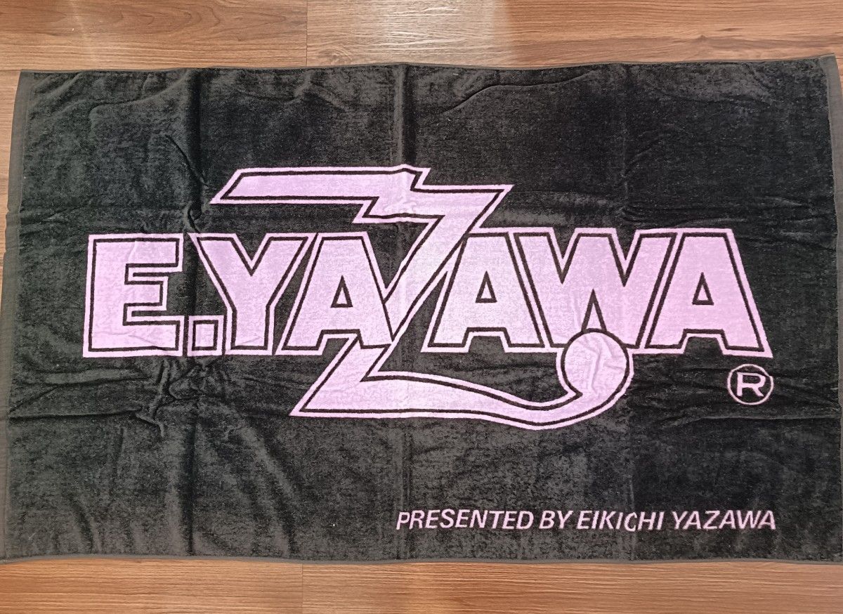 矢沢永吉 E YAZAWA SBT スペシャルビーチタオル ロゴ ゴールド