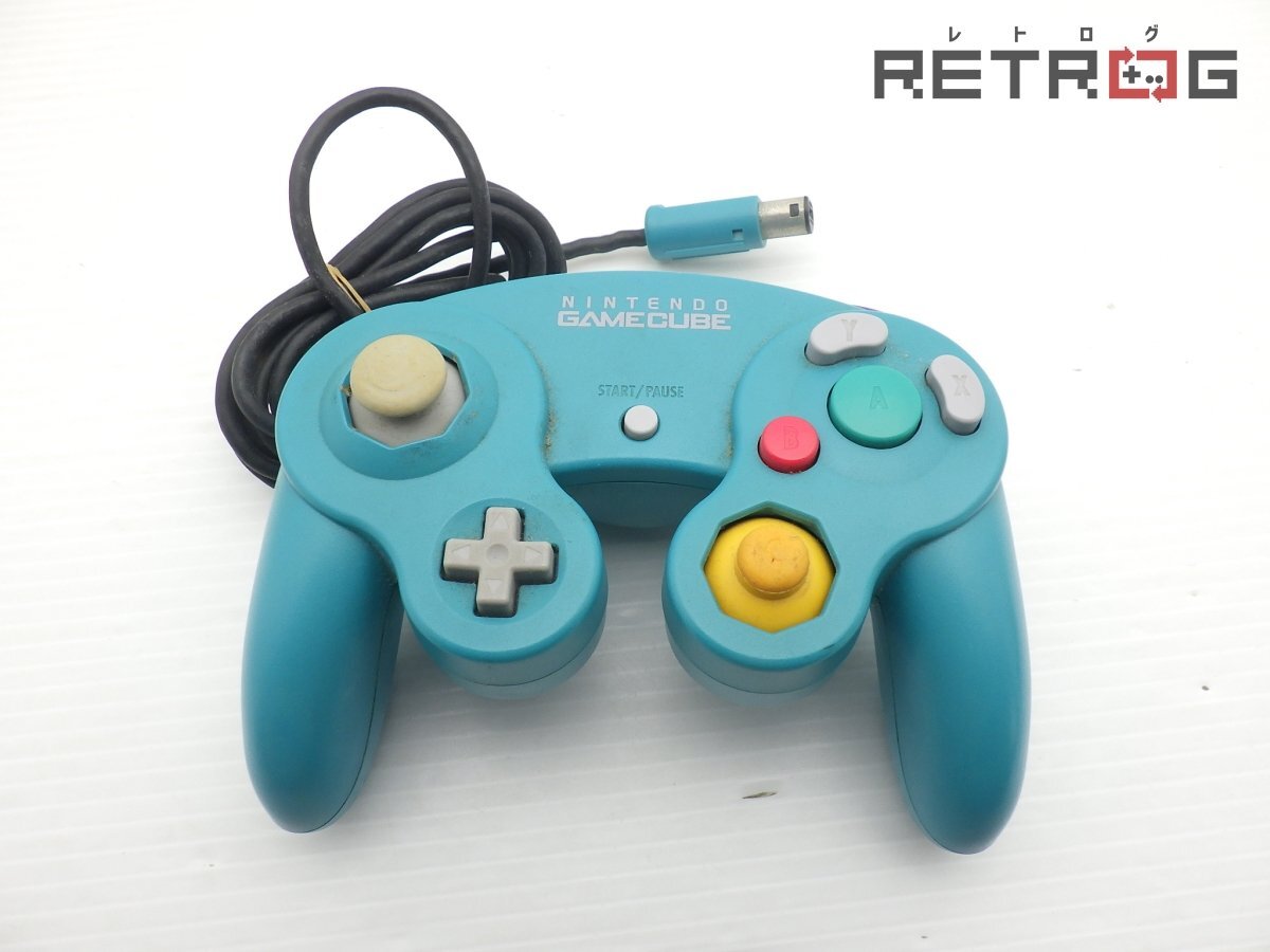 Yahoo!オークション -「ゲームキューブ コントローラ エメラルド