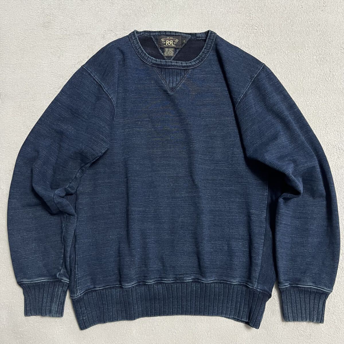 Yahoo!オークション -「rrl インディゴ スウェット」の落札相場・落札価格