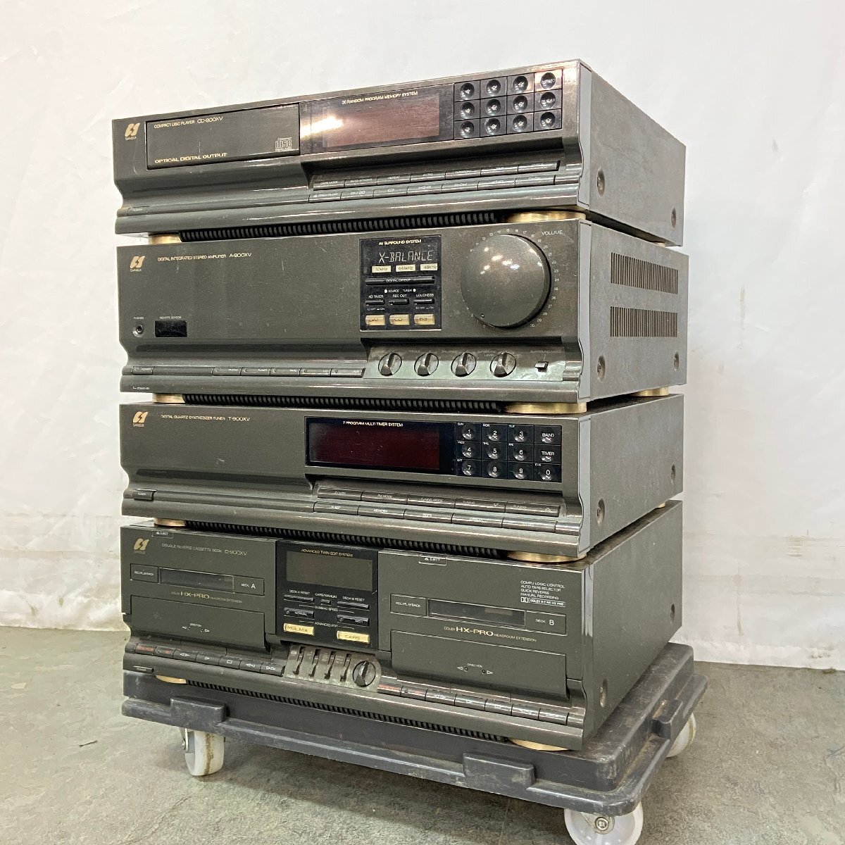 Yahoo!オークション -「sansui 900」(システムコンポ) (オーディオ機器