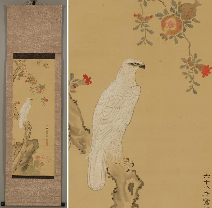 2026年最新】Yahoo!オークション -掛け軸 鷹の中古品・新品・未使用品一覧