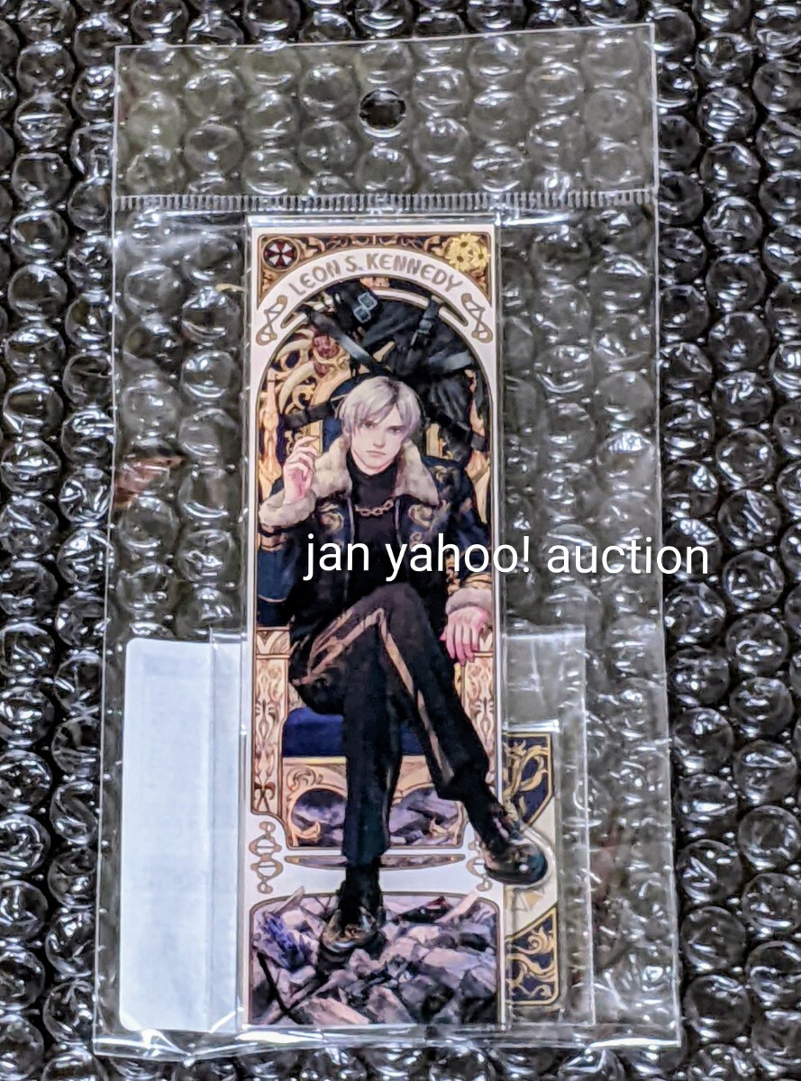 大カプコン展 バイオハザード アクリルブロック レオン｜Yahoo!フリマ