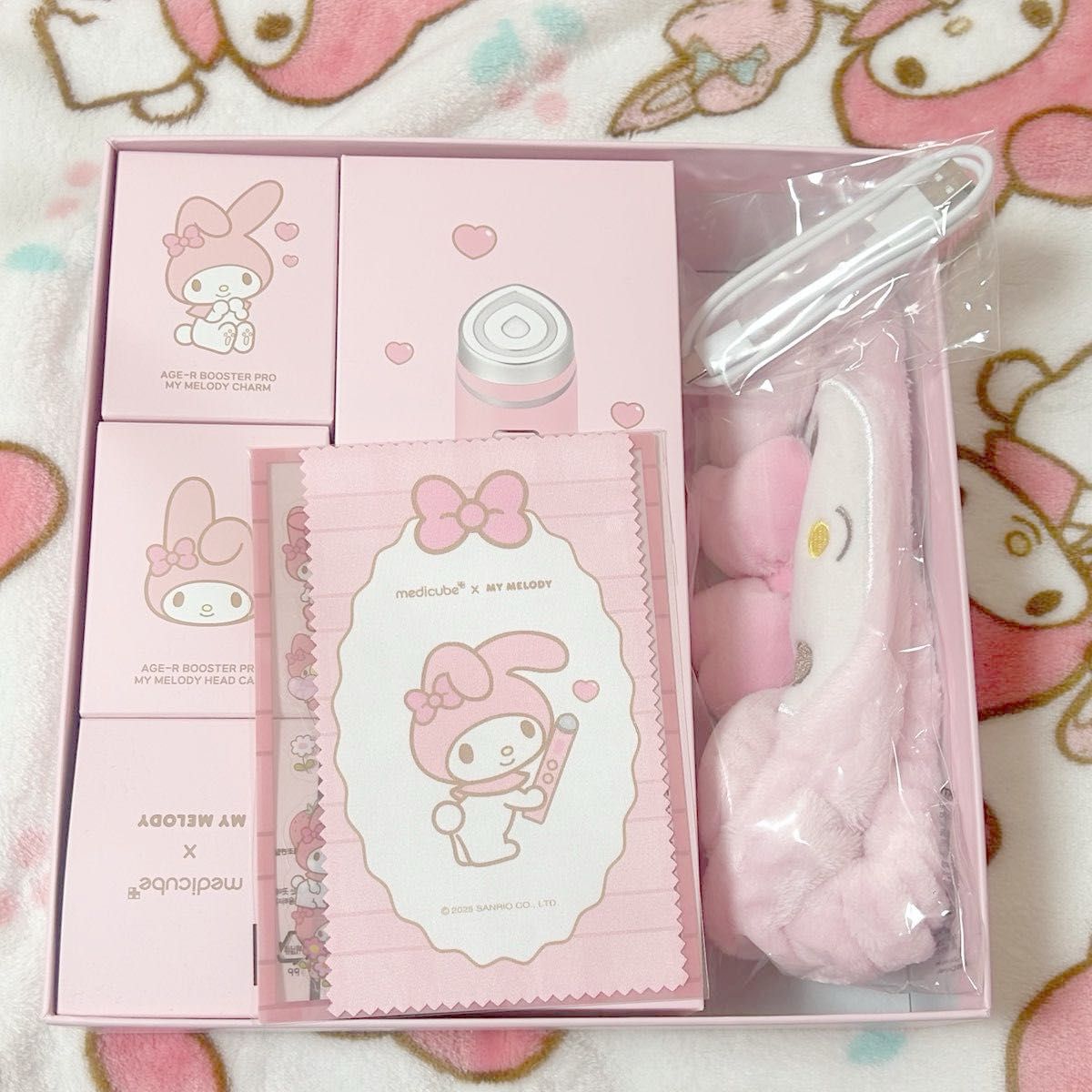 メディキューブ AGE-R BOOSTER PRO ブースタープロ 美顔器 ピンク