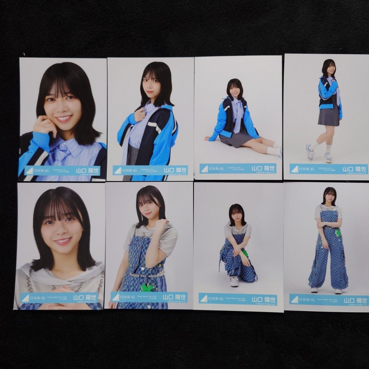 日向坂46 小坂菜緒 2026年 振袖 4種コンプ 黒ドレス衣装 4種コンプ