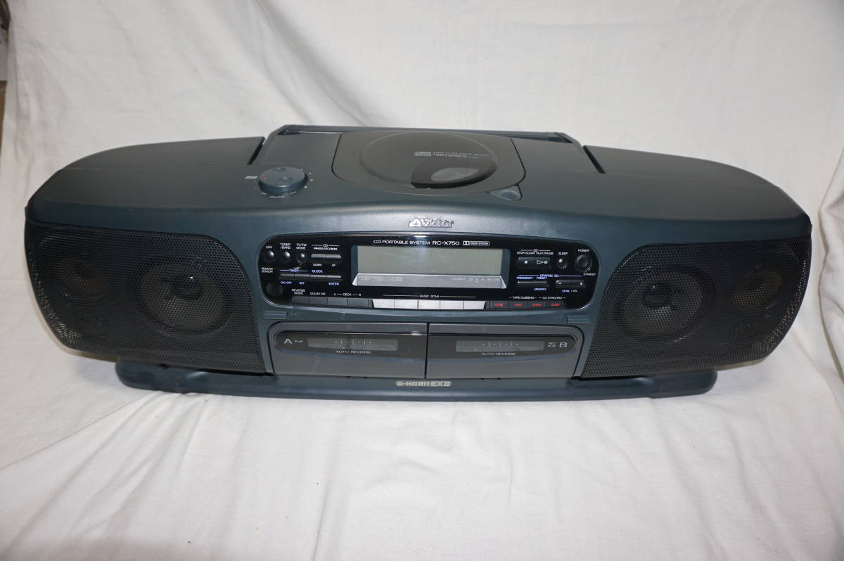 希少 音出し動作確認済み ビクター RD-M2 P ビクター ラジカセ