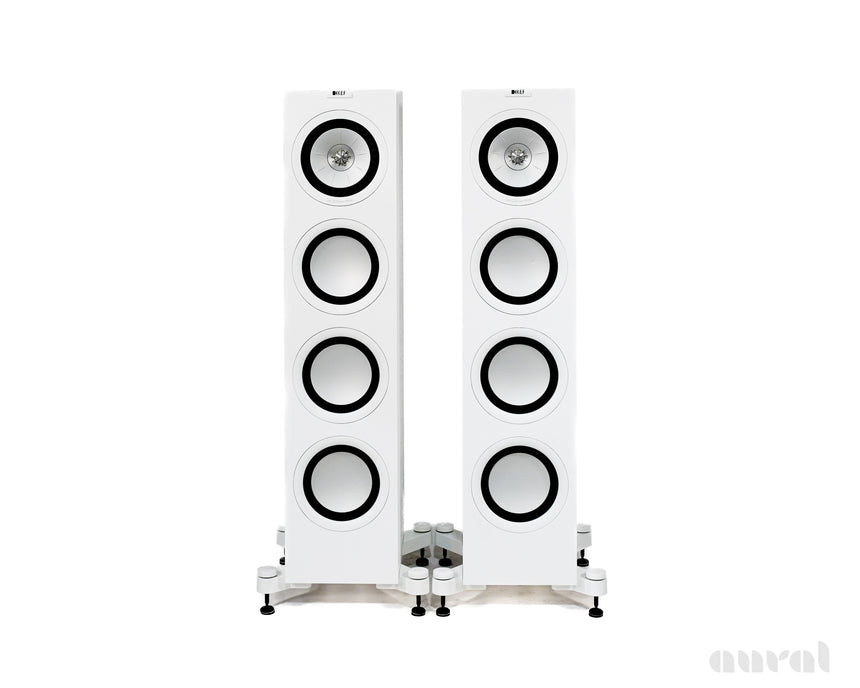 Kef Q750 // Preowned / Floorstanding Speakers / White – AURAL HiFi