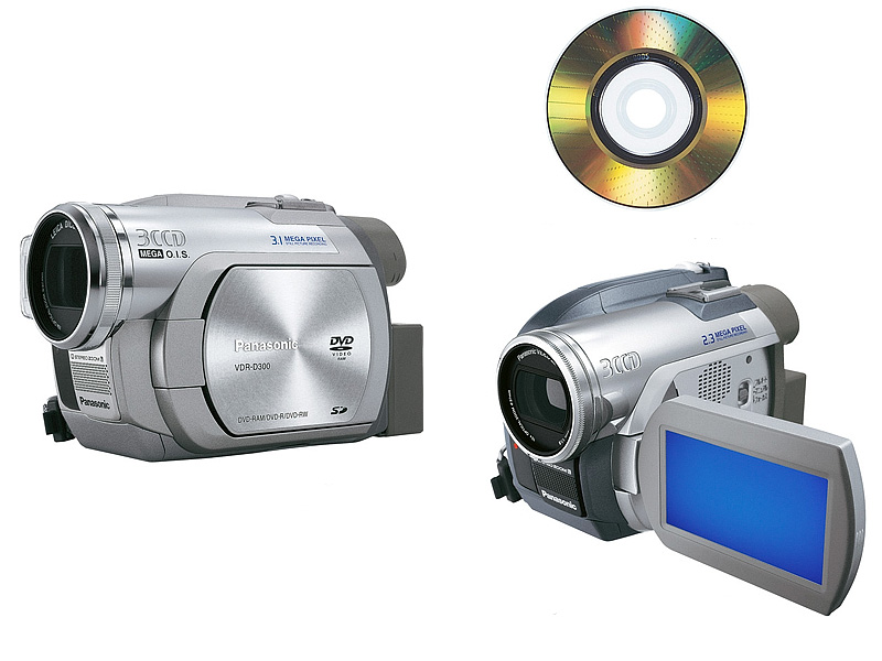 松下、業界初の3CCD方式のDVDカメラ2モデル