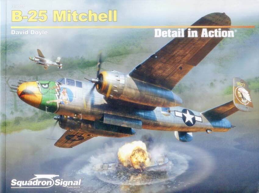 B-25 Mitchell Detail In Action – The Aviation Bookshop