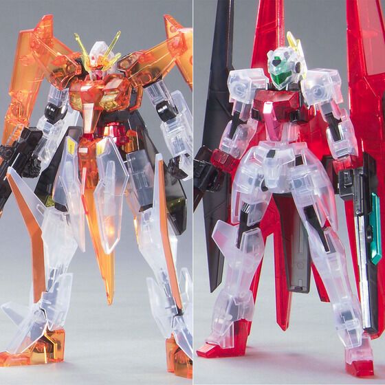 HG 1/144アリオスガンダム&GNアーチャー クリアカラーバージョン│株式
