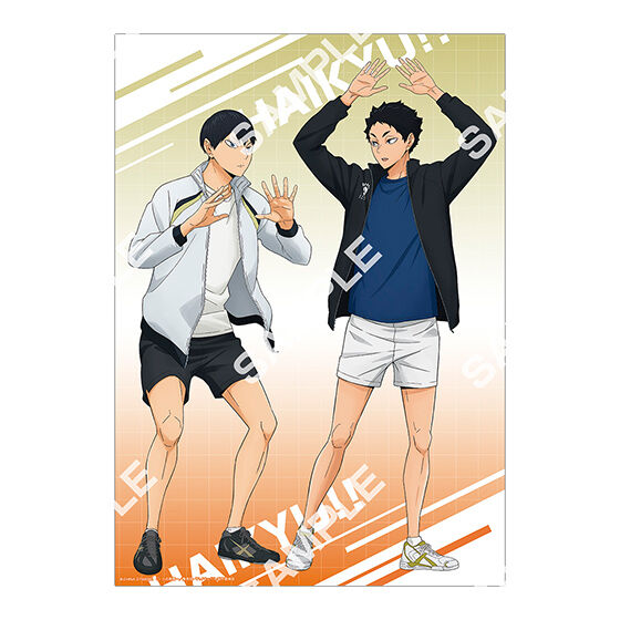 フラットガシャポン】ハイキュー!! マルチクロスコレクション