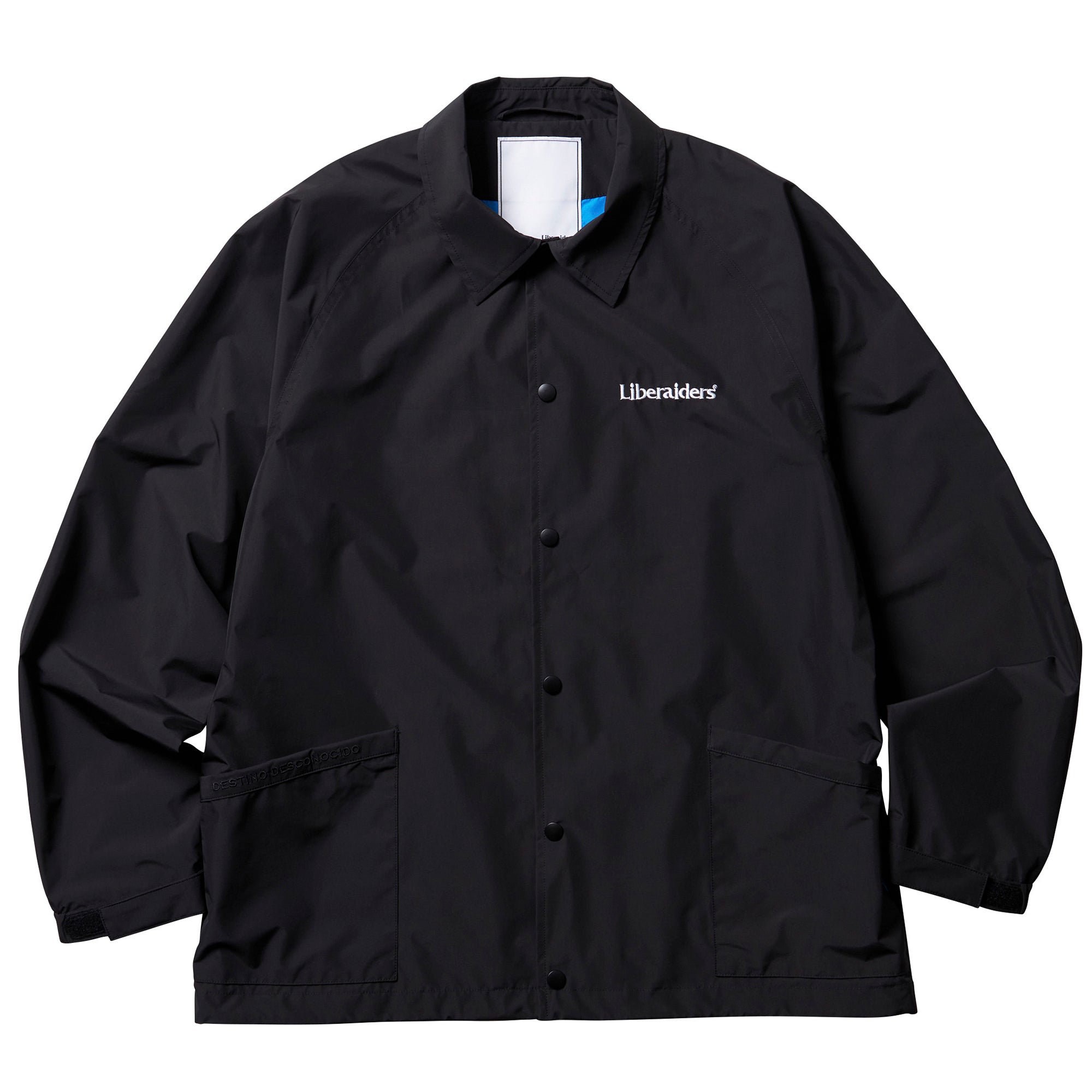 Liberaiders OG LOGO COACH JACKET (BLACK) – BASE L.H.P