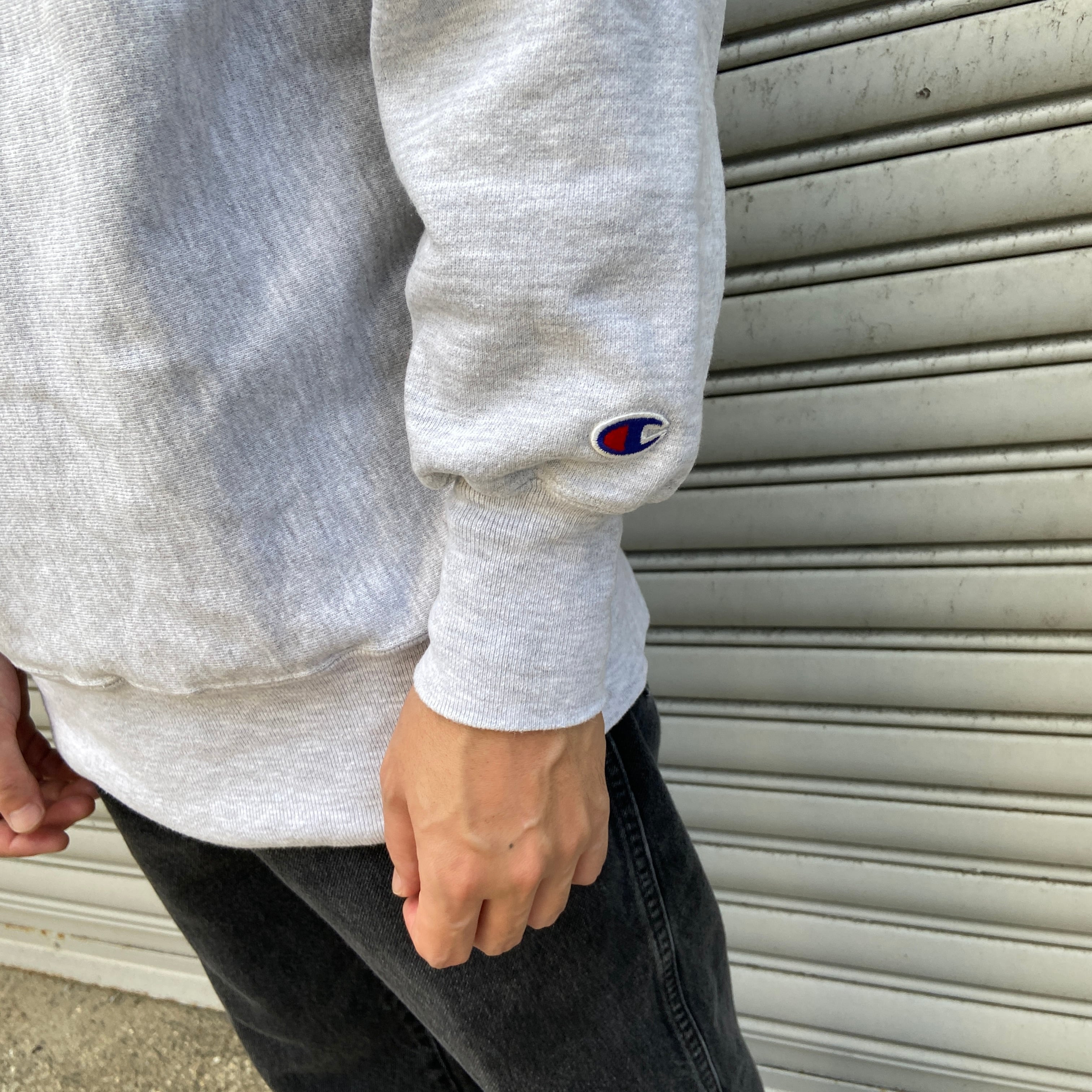 90s Champion リバースウィーブ L グレー メキシコ製 チャンピオン