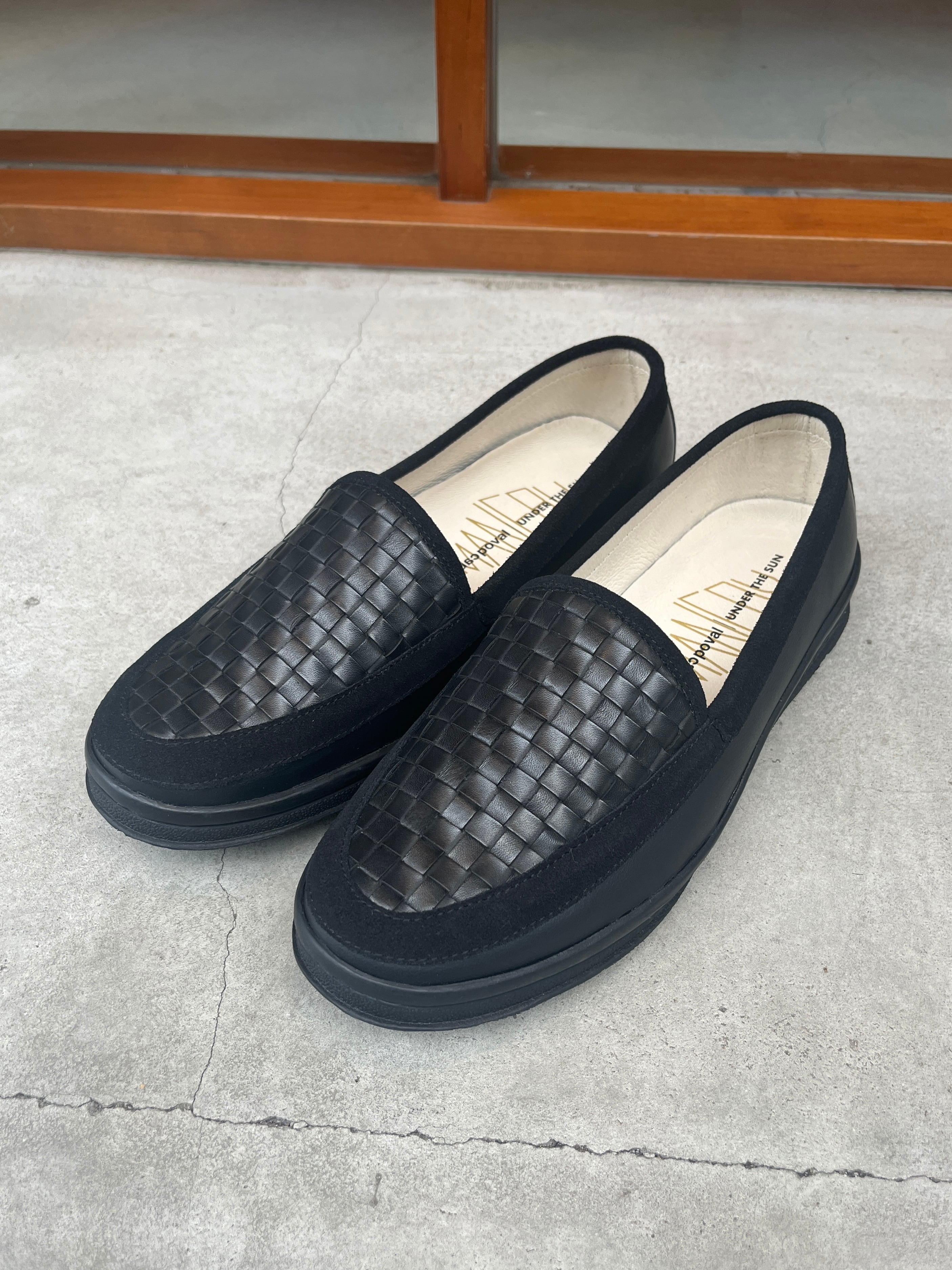 CABARET POVAL × MANEBU × UNDER THE SUN / LOAFER - BLACK | DEXIM