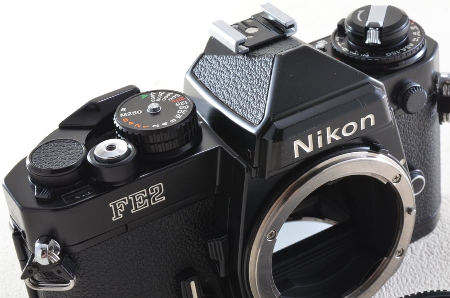 Nikon FE2 ブラックボディ Dマーク 整備済 ニコン（51171