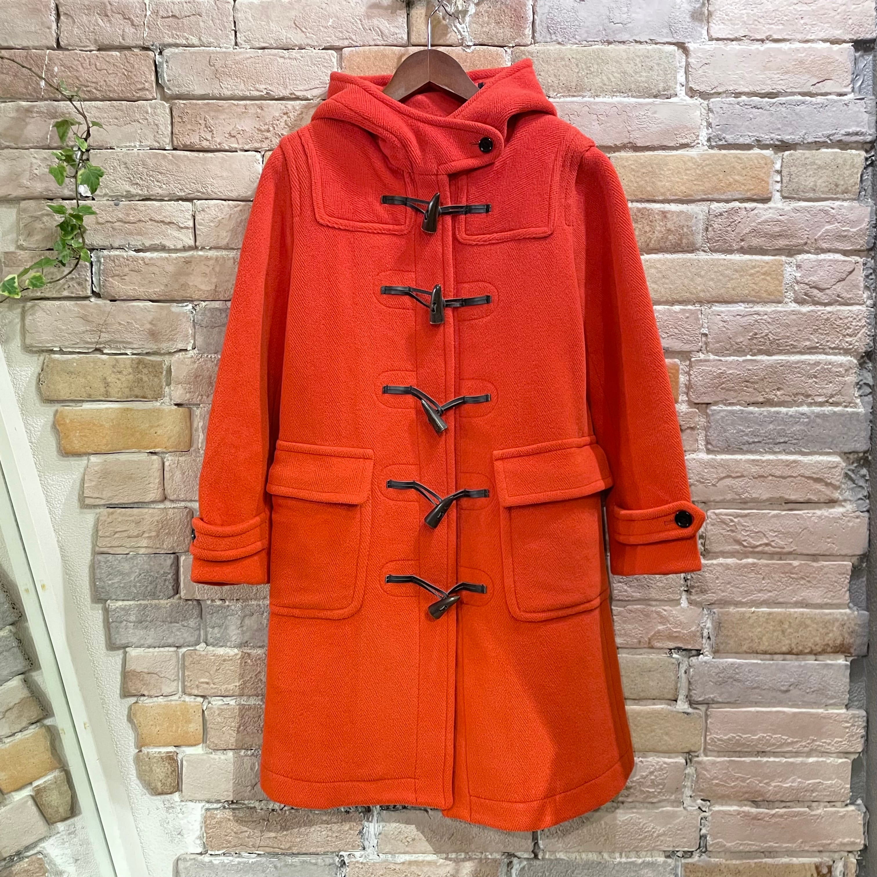 grenfell “ladies duffle coat” orange size36 イングランド製