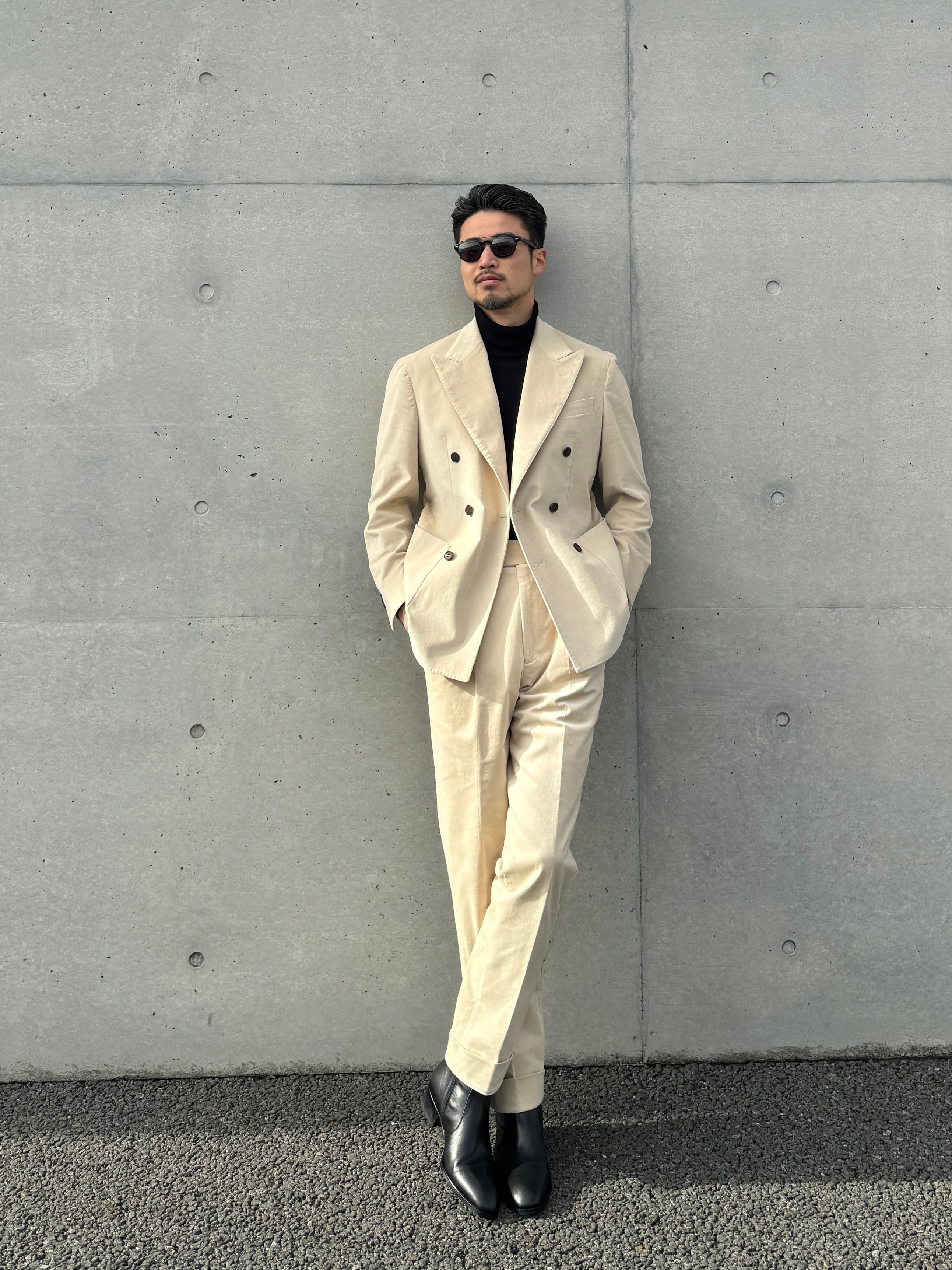 コーデュロイダブルセットアップ | Wide Range