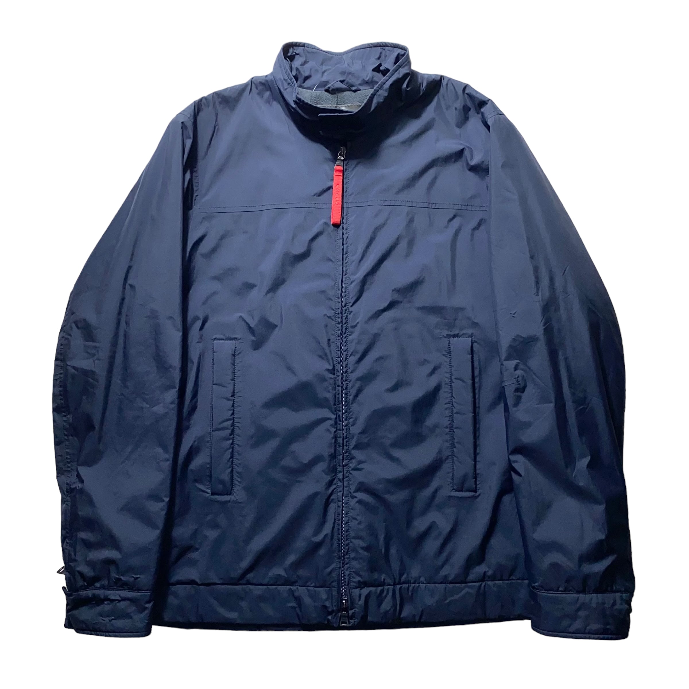 vintage PRADA SPORT navy nylon riders jacket | NOIR ONLINE