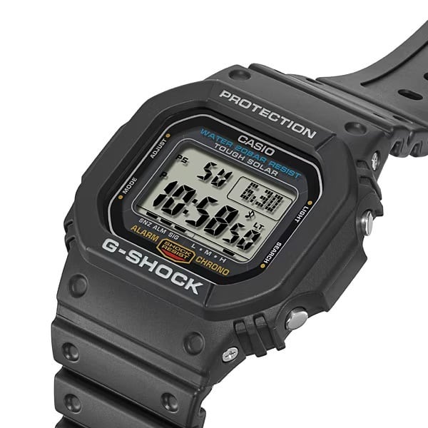カシオ G-SHOCK G-5600UE-1JF デジタル 20気圧防水 ソーラー ブラック
