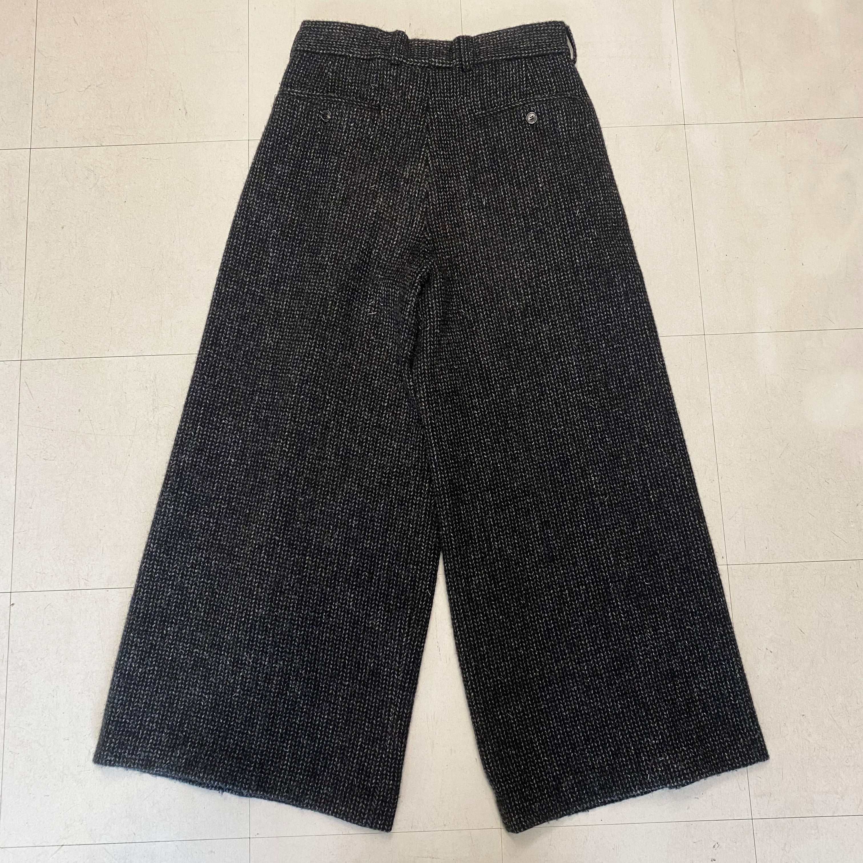 Dries Van Noten ドリスヴァンノッテン 24AW Wool Twill Wide Tuck