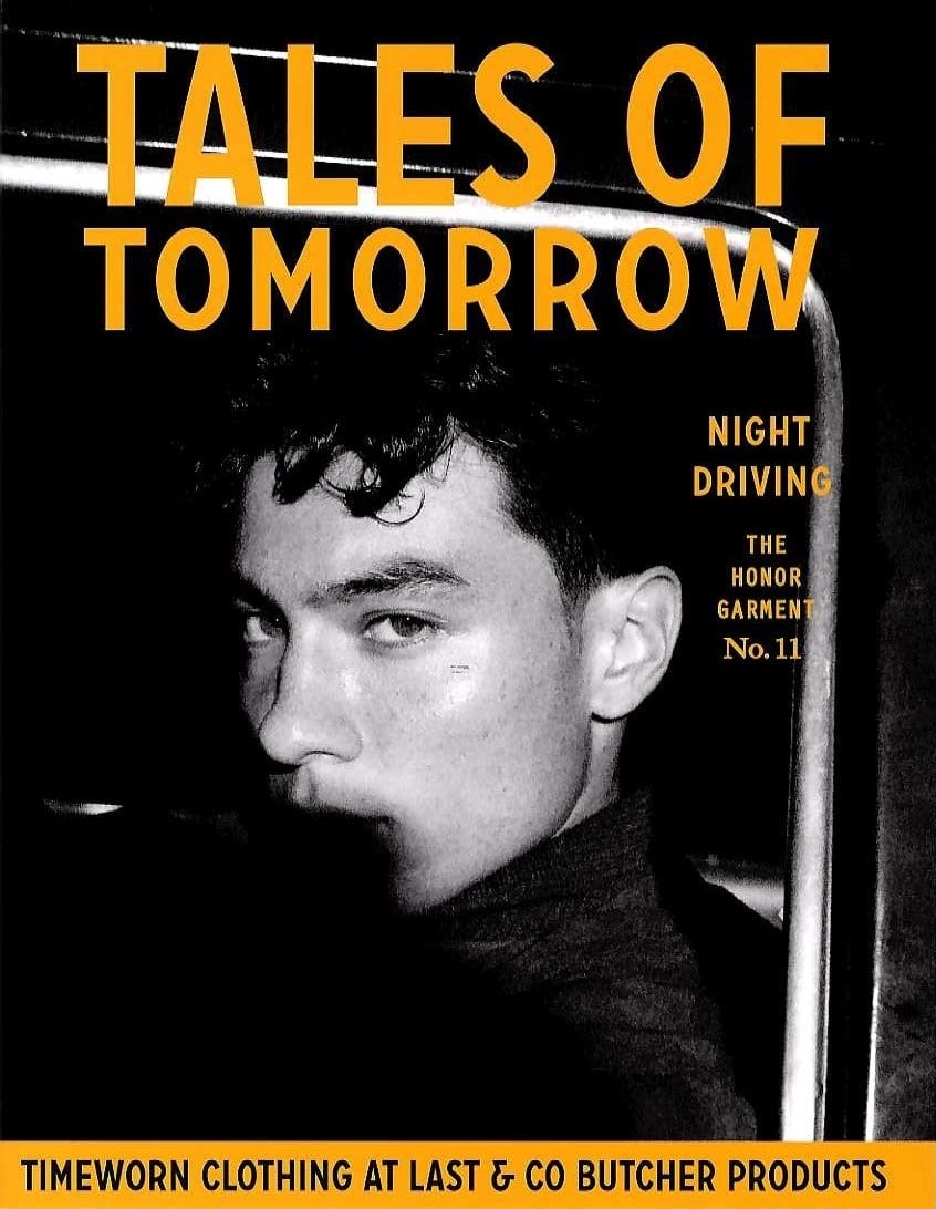 新品】TALES OF TOMORROW NO.7（TIMEWORN CLOTHINGカタログマガジン
