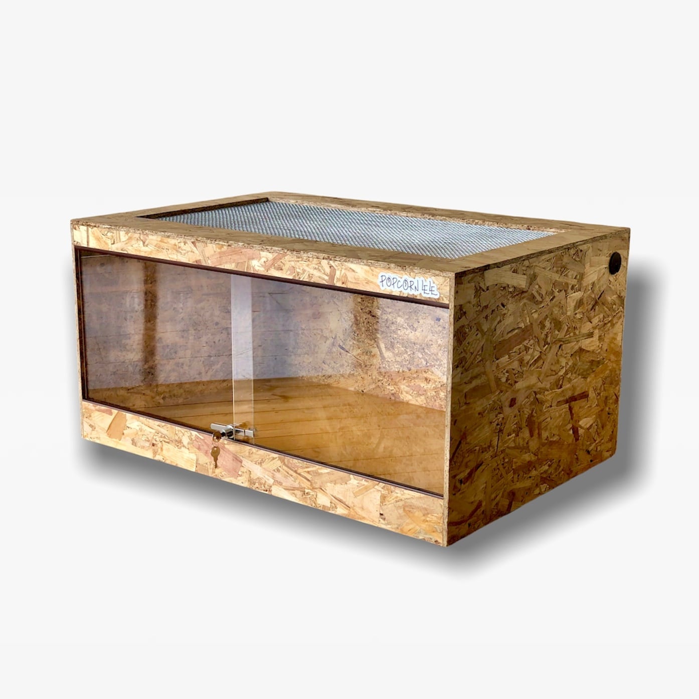 受注生産】POPCORN LELE 爬虫類木製ケージ 幅900×奥行600×高さ450mm