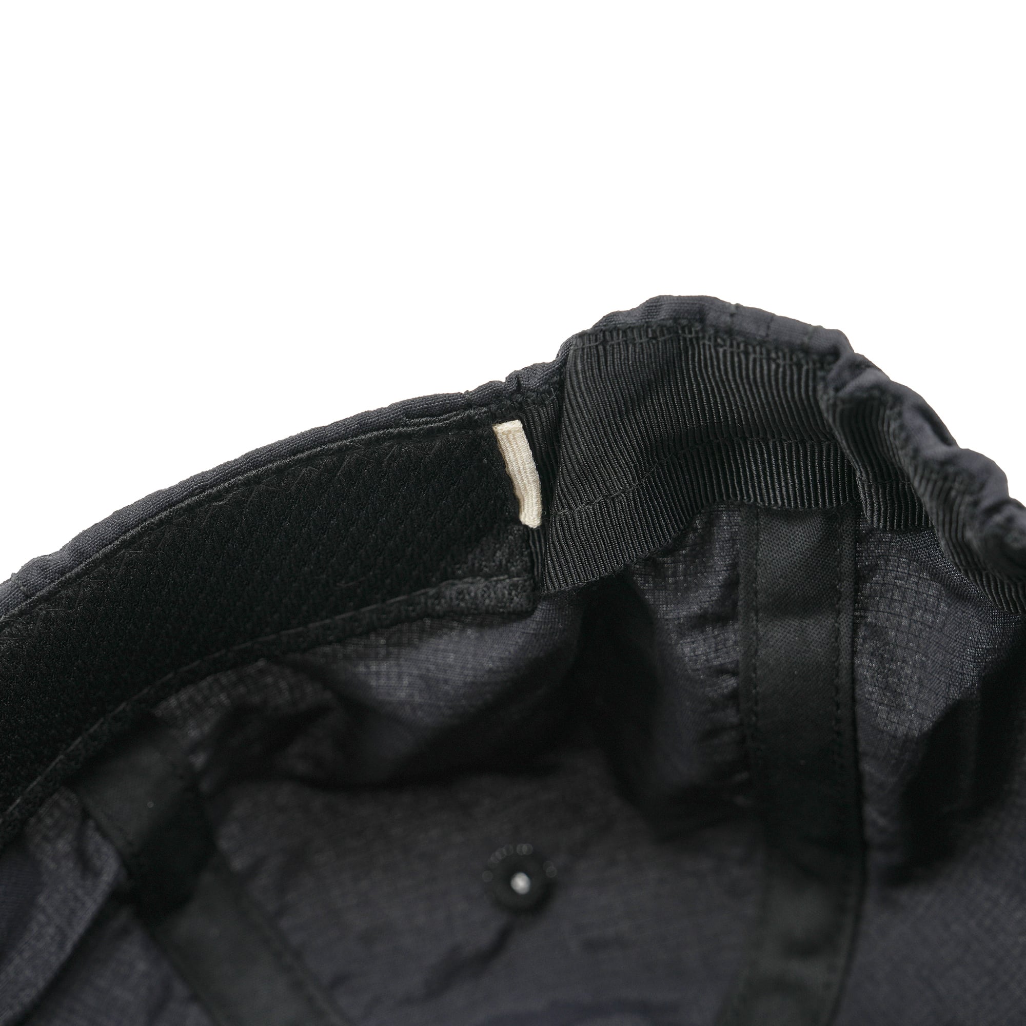 Nylon Rip Stop Shirring 6Panel Cap (black) | OVY
