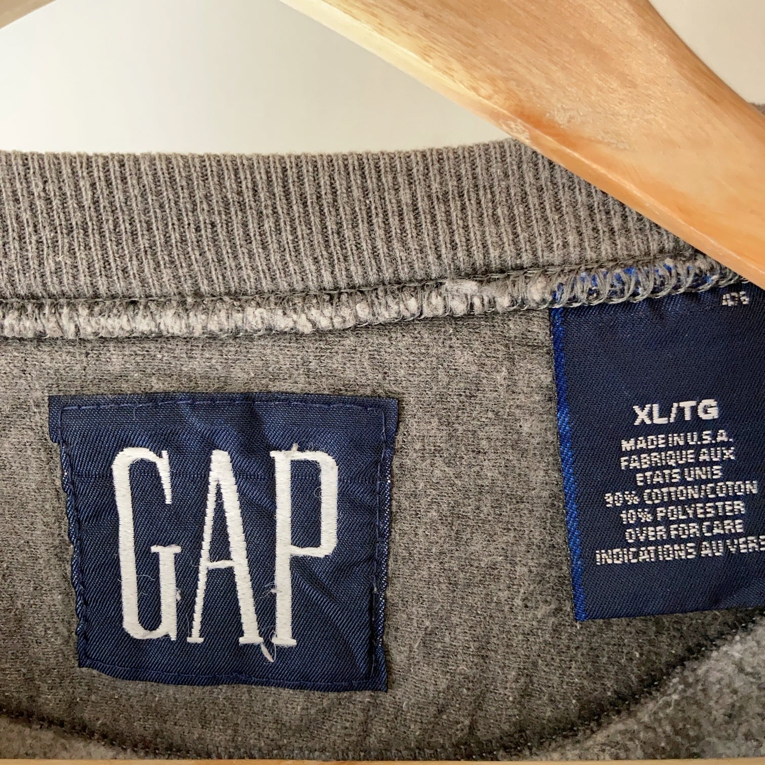90's old GAP グレースウェット USA製【0306A20】 | 【公式】Thrift