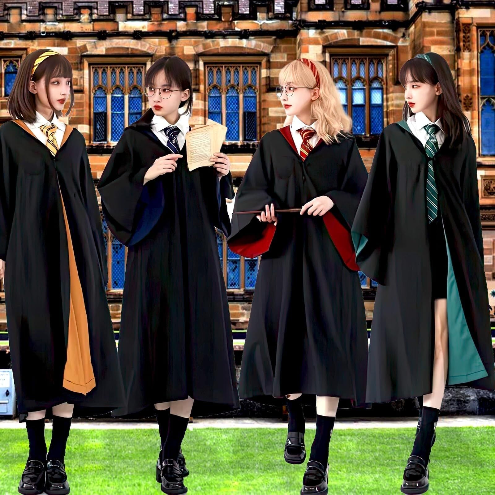 スタジオツアーハリーポッター ローブ スリザリン M 公式 ハリポタ