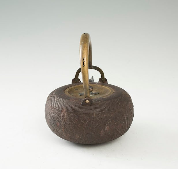 銚子 亀 鉄 燗鍋 間鍋 一対 ペア 金属工芸 茶道具 懐石道具 酒器 茶