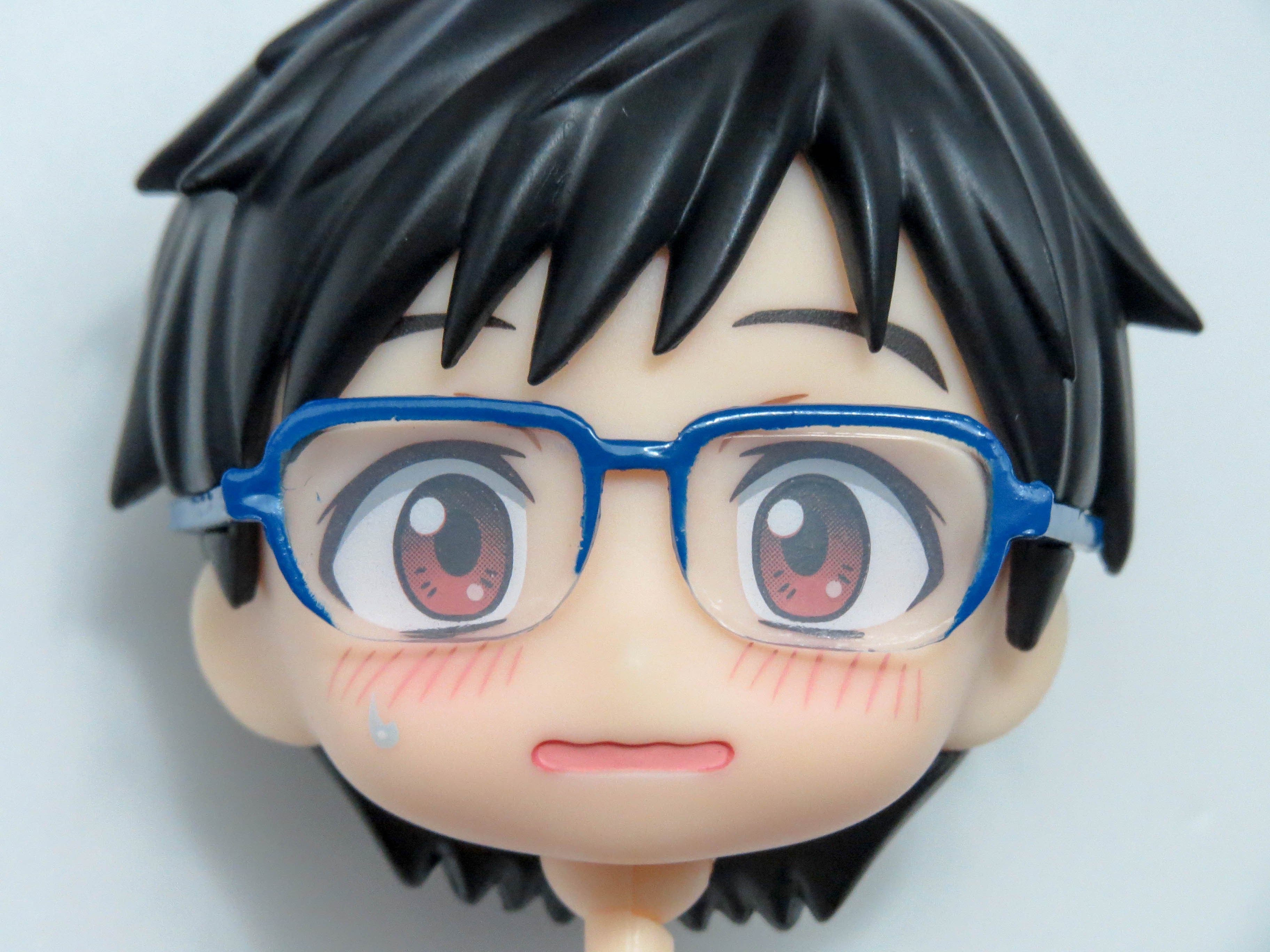 再入荷【736】 勝生勇利 顔パーツ テレ顔 ねんどろいど | ホビー通販