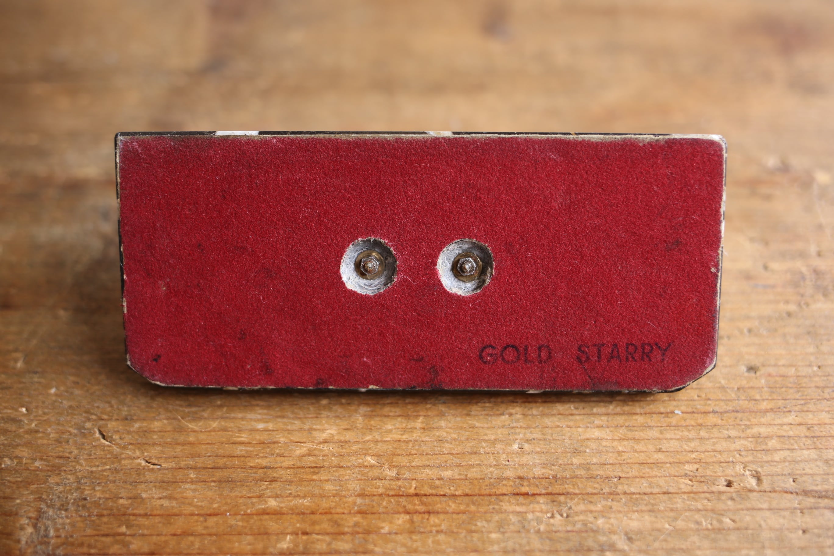 フランス ヴィンテージ 万年卓上カレンダー 『GOLD STARRY』大理石 N