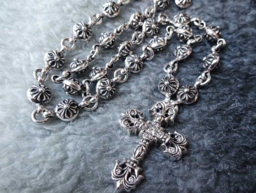 CHROME HEARTS クロムハーツ フィリグリークロス 純正パヴェダイヤ