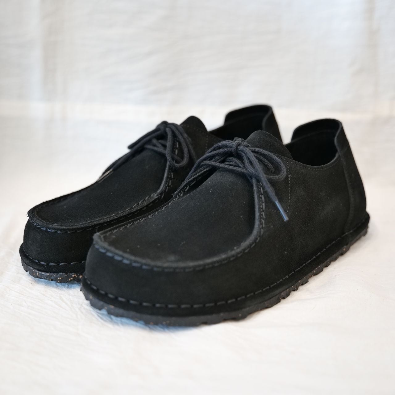 BIRKENSTOCK メンズ ウッティ レース ブラック Utti Lace Suede black