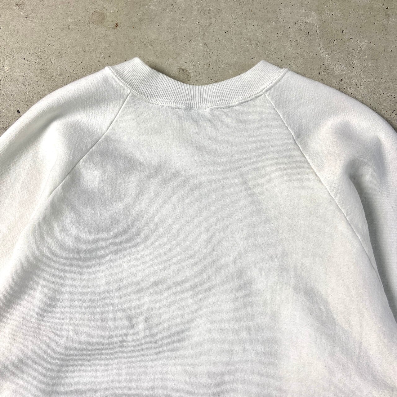 80年代 USA製 JERZEES アニマル柄 プリント スウェットシャツ 猫 ネコ